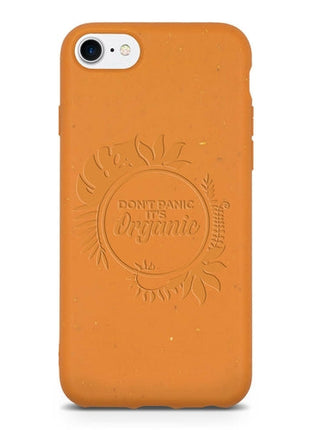 Dont Panic its Organic  -  Biodegradable phone case Tan Lily