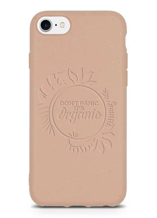 Dont Panic its Organic  -  Biodegradable phone case Tan Lily