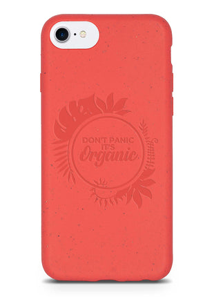 Dont Panic its Organic  -  Biodegradable phone case Tan Lily