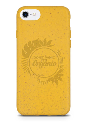 Dont Panic its Organic  -  Biodegradable phone case Tan Lily