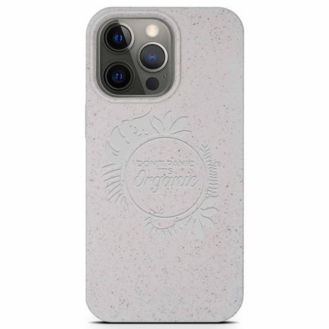 Dont Panic its Organic  -  Biodegradable phone case Tan Lily