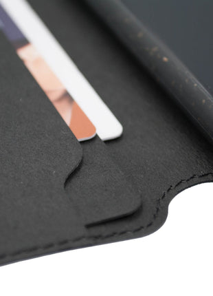 Biodegradable Flip Phone Case - Black Tan Lily