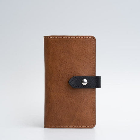 Leather folio wallet with Magsafe 2.0 - SALE Purple Buckeye