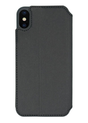 Biodegradable Flip Phone Case - Black Tan Lily