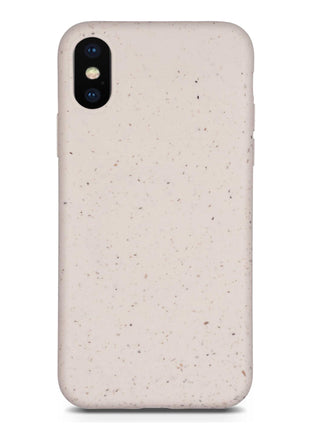 Biodegradable phone case - Natural White Tan Lily