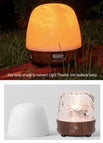 Wooden With Lamp Shade