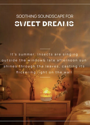 Light Theatre: Ambient Light With Stereo Speaker, Ripple Sunset Aurora Inspecial Home