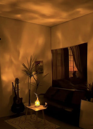 Light Theatre: Ambient Light With Stereo Speaker, Ripple Sunset Aurora Inspecial Home