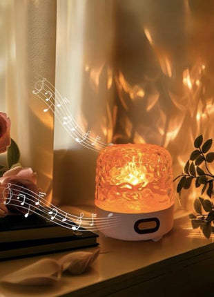 Light Theatre: Ambient Light With Stereo Speaker, Ripple Sunset Aurora Inspecial Home