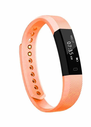SmartFit Slim Activity Tracker And Monitor Smart Watch With FREE Extra Salmon Lucky