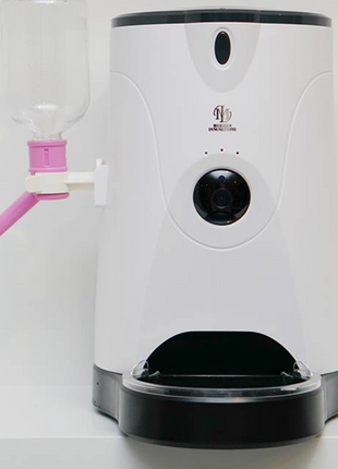 WiFi Pet Feeder Pink Trillium