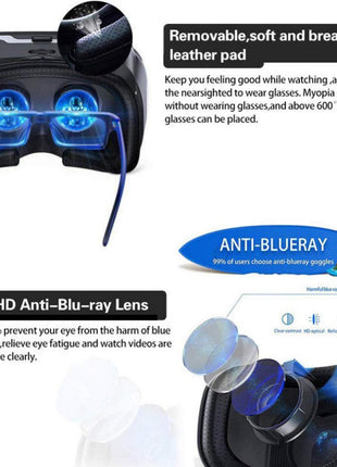 Dragon Flash VR Gaming Headset With Controller Yellow Pandora