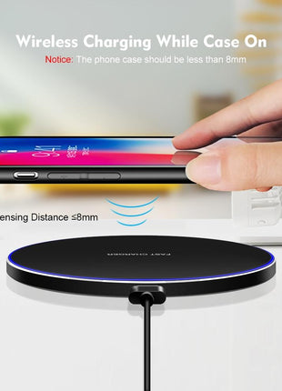 Dragon W9 30W Wireless Charging Pad Yellow Pandora