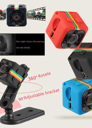 Night Vision 1080P Resolution Portable Mini Camera Yellow Pandora