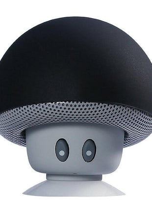 Portable Wireless Mushroom Bluetooth Speakers with Built-in Mic and Yellow Pandora