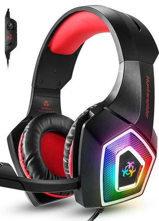 Dragon Stereo LED Gaming Headset with Microphone Yellow Pandora