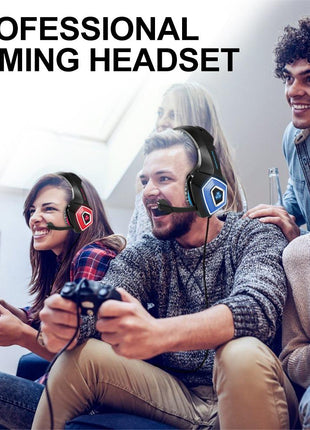 Dragon Stereo LED Gaming Headset with Microphone Yellow Pandora