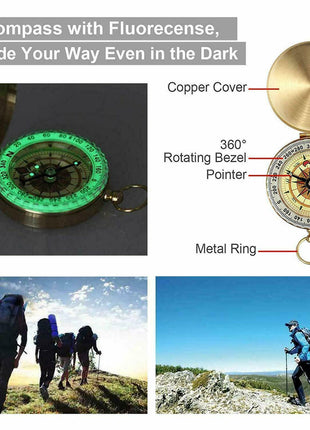 14 in 1 Outdoor Emergency Survival And Safety Gear Kit Camping Salmon Lucky