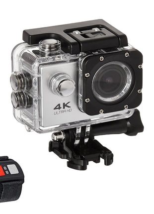4K  Waterproof All Digital UHD WiFi Camera + RF Remote And Accessories Salmon Lucky