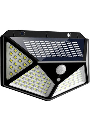 100 LED Solar Motion Sensor Wall Light – Waterproof & Easy Install - TECNO GADGETS