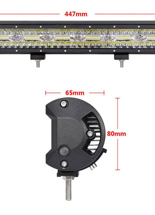 Automotive LED Strip Lights, Three-Row Off-Road Vehicle Top Work Light - TECNO GADGETS