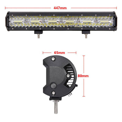 Automotive LED Strip Lights, Three-Row Off-Road Vehicle Top Work Light - TECNO GADGETS