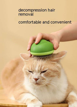 Avocado-Shaped Cat & Dog Grooming Brush – Hair Remover Tool with Stainless Steel Needles - TECNO GADGETS