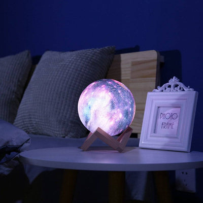 3D Printed Lunar Night Light, Creative Gift & Decorative Lamp - TECNO GADGETS