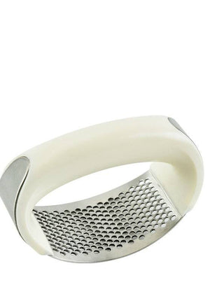 Stainless Steel Garlic Masher – Manual Press for Fruits & Vegetables - TECNO GADGETS