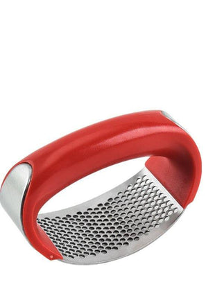 Stainless Steel Garlic Masher – Manual Press for Fruits & Vegetables - TECNO GADGETS