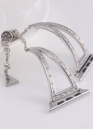 Diamond Watch Strap, Compatible with Various Smart Watches - TECNO GADGETS