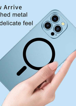 Aluminum Alloy Frame Phone Case offers durable protection with a sleek design, featuring a reinforced structure and glass lens protection. Perfect for safeguarding your phone from drops, scratches, and impacts while maintaining a stylish look.