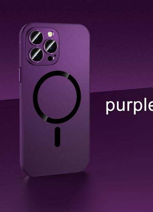 Aluminum Alloy Frame Phone Case offers durable protection with a sleek design, featuring a reinforced structure and glass lens protection. Perfect for safeguarding your phone from drops, scratches, and impacts while maintaining a stylish look.