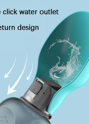 Tecno Gadgets Leakproof Pet Foldable Drinking Bowl 