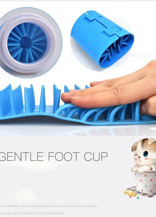 Silicone Dog Paw Cleaner – Gentle & Effective Foot Care for Pets - TECNO GADGETS