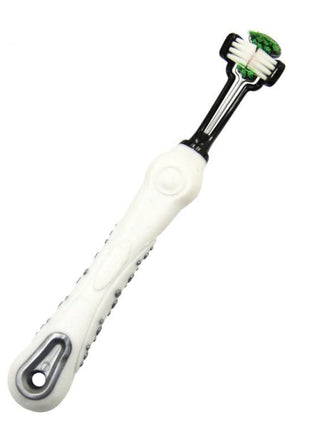 Three-Sided Pet Toothbrush – Dog Teeth Care, Tartar Removal & Bad Breath Solution - TECNO GADGETS