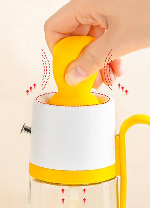 2-in-1 Oil Dispenser with Silicone Brush – BBQ Oil Spray Bottle for Cooking - TECNO GADGETS