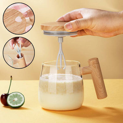 400ML Self-Stirring Coffee Mug – Electric Mixing Cup for Kitchen & Gym - TECNO GADGETS