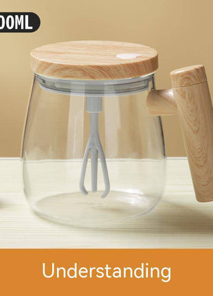 400ML Self-Stirring Coffee Mug – Electric Mixing Cup for Kitchen & Gym - TECNO GADGETS