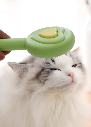 Pet Beauty Hair Removal Comb – One-Click Release Dog & Cat Brush for Grooming - TECNO GADGETS