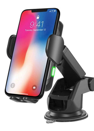 10W Fast Wireless Car Charger provides quick and secure charging for your devices while driving. With a stable grip and efficient power delivery, it ensures your phone stays charged on the go without the hassle of cords