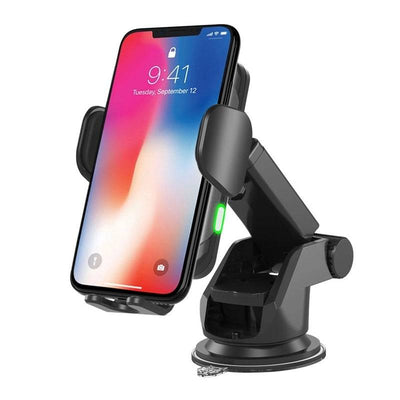 10W Fast Wireless Car Charger provides quick and secure charging for your devices while driving. With a stable grip and efficient power delivery, it ensures your phone stays charged on the go without the hassle of cords