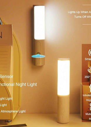 Smart Motion Sensor LED Night Light, Human Body Induction Wall Lamp for Home & Kitchen - TECNO GADGETS