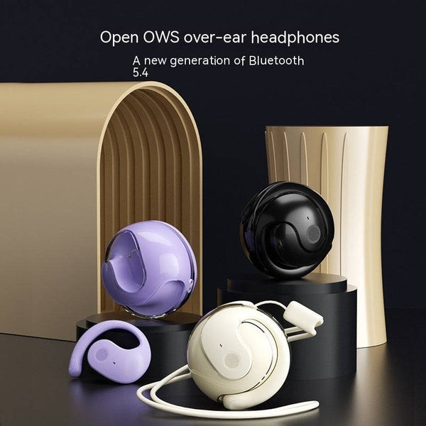 Small Coconut Ball Bluetooth Headset offers a unique, non-in-ear design for comfortable, long-lasting wear during sports or outdoor activities. Its wireless connectivity and compact size make it perfect for hands-free calls and music on the go.