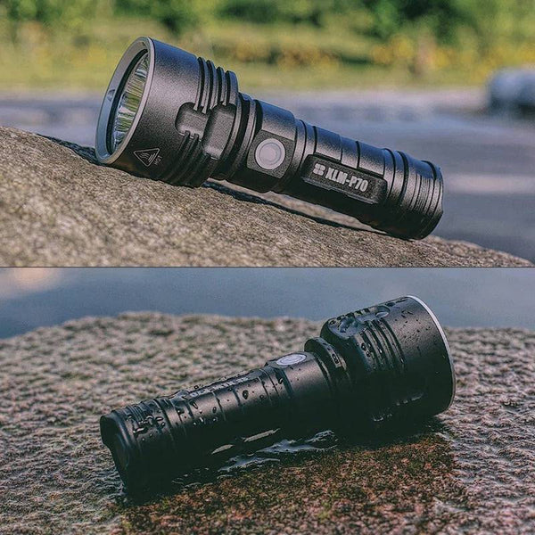 Strong LED Flashlight, Rechargeable Super Bright Xenon Outdoor Lamp - TECNO GADGETS