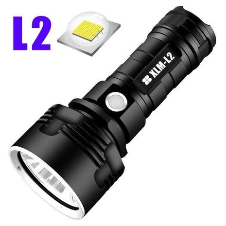 Strong LED Flashlight, Rechargeable Super Bright Xenon Outdoor Lamp - TECNO GADGETS