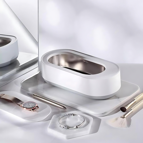 Portable Ultrasonic Cleaner, 45,000Hz High-Frequency Vibration for Jewelry, Glasses & Watches TECNO GADGETS