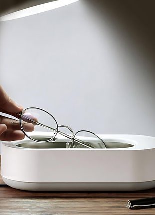 Portable Ultrasonic Cleaner, 45,000Hz High-Frequency Vibration for Jewelry, Glasses & Watches TECNO GADGETS