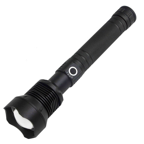 XHP70.2 Powerful USB LED Flashlight delivers intense brightness with advanced LED technology. Rechargeable via USB, it’s perfect for outdoor adventures, emergencies, or everyday use, providing reliable, long-lasting illumination