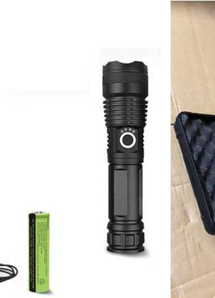 XHP70.2 Powerful USB LED Flashlight delivers intense brightness with advanced LED technology. Rechargeable via USB, it’s perfect for outdoor adventures, emergencies, or everyday use, providing reliable, long-lasting illumination